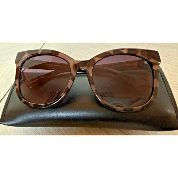 New Quay Australia It\'s My Way Oversized Cat Eye Sunglasses Tortoise Black Fade main image 5
